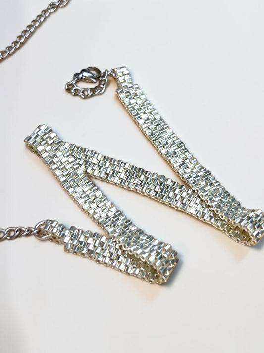 Choker Plateado