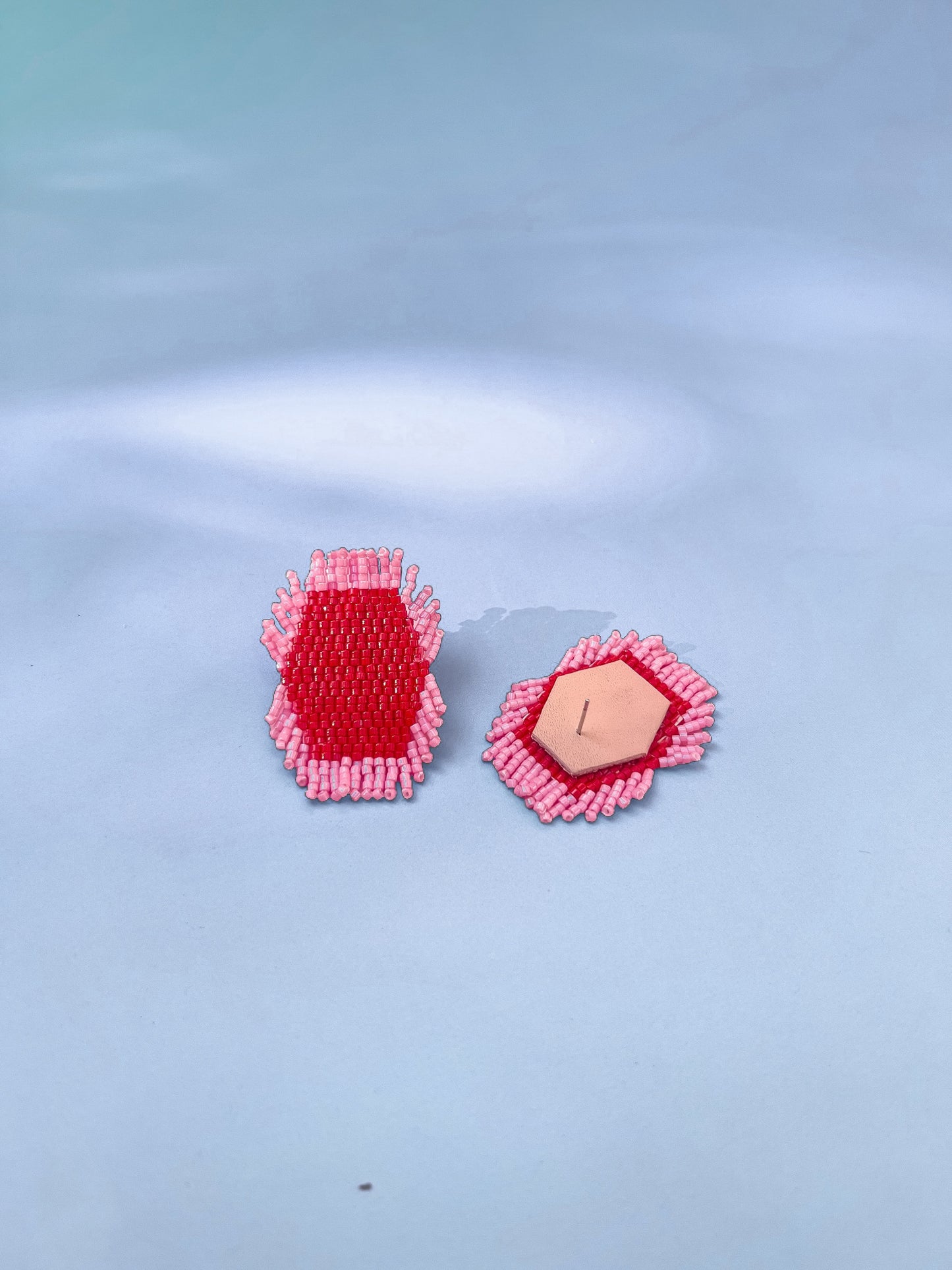 Aros Roppō en Rosado y Rojo