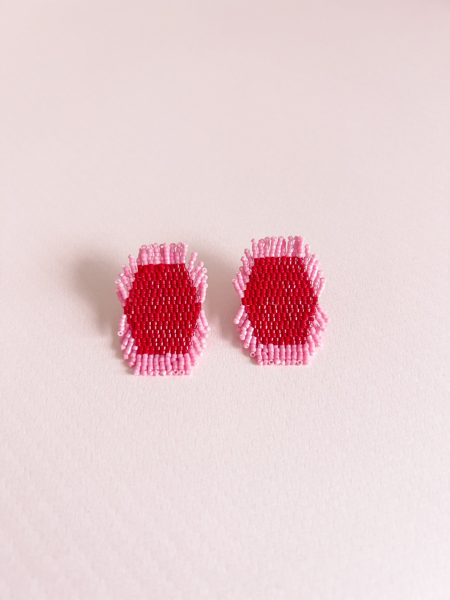 Aros Roppō en Rosado y Rojo