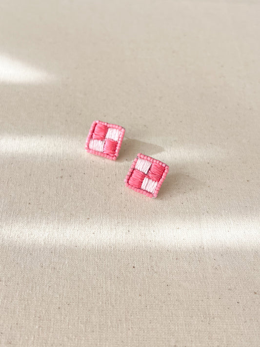 Aros Bordado de Mostacillas