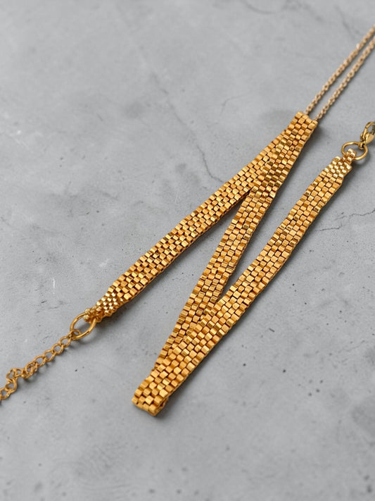 Choker dorado