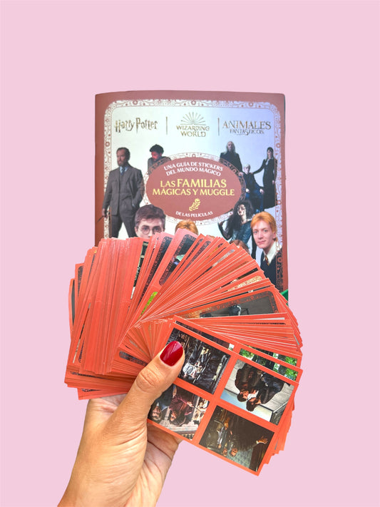 Láminas Harry Potter Álbum Familias Mágicas y Mugles