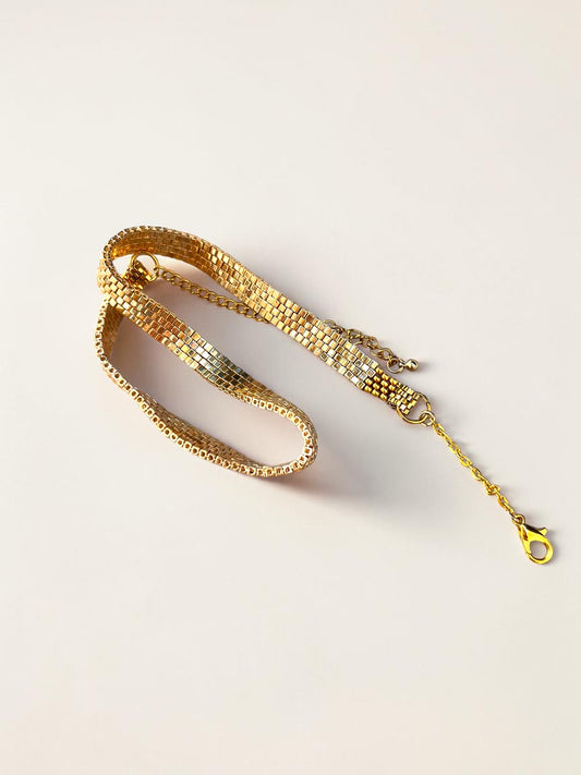 Choker dorado