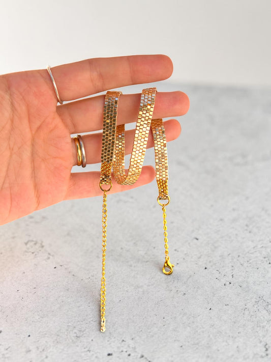 Choker dorado