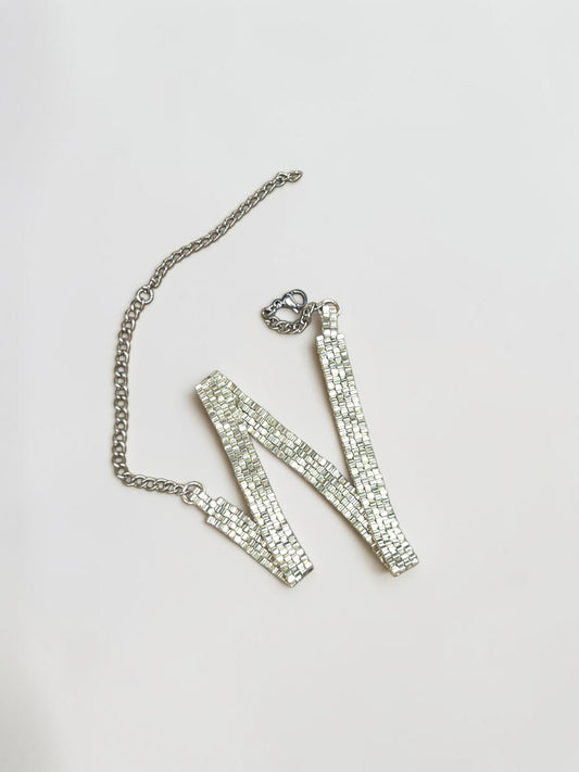 Choker Plateado