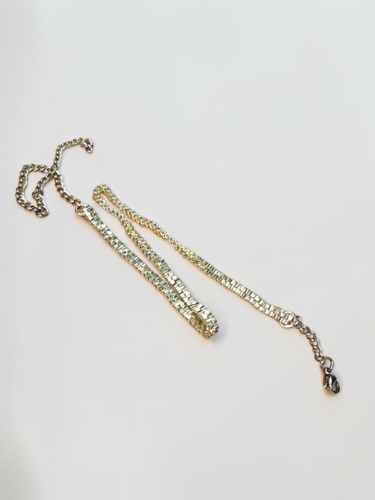Choker Plateado