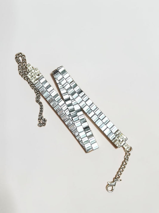 Choker Plateado