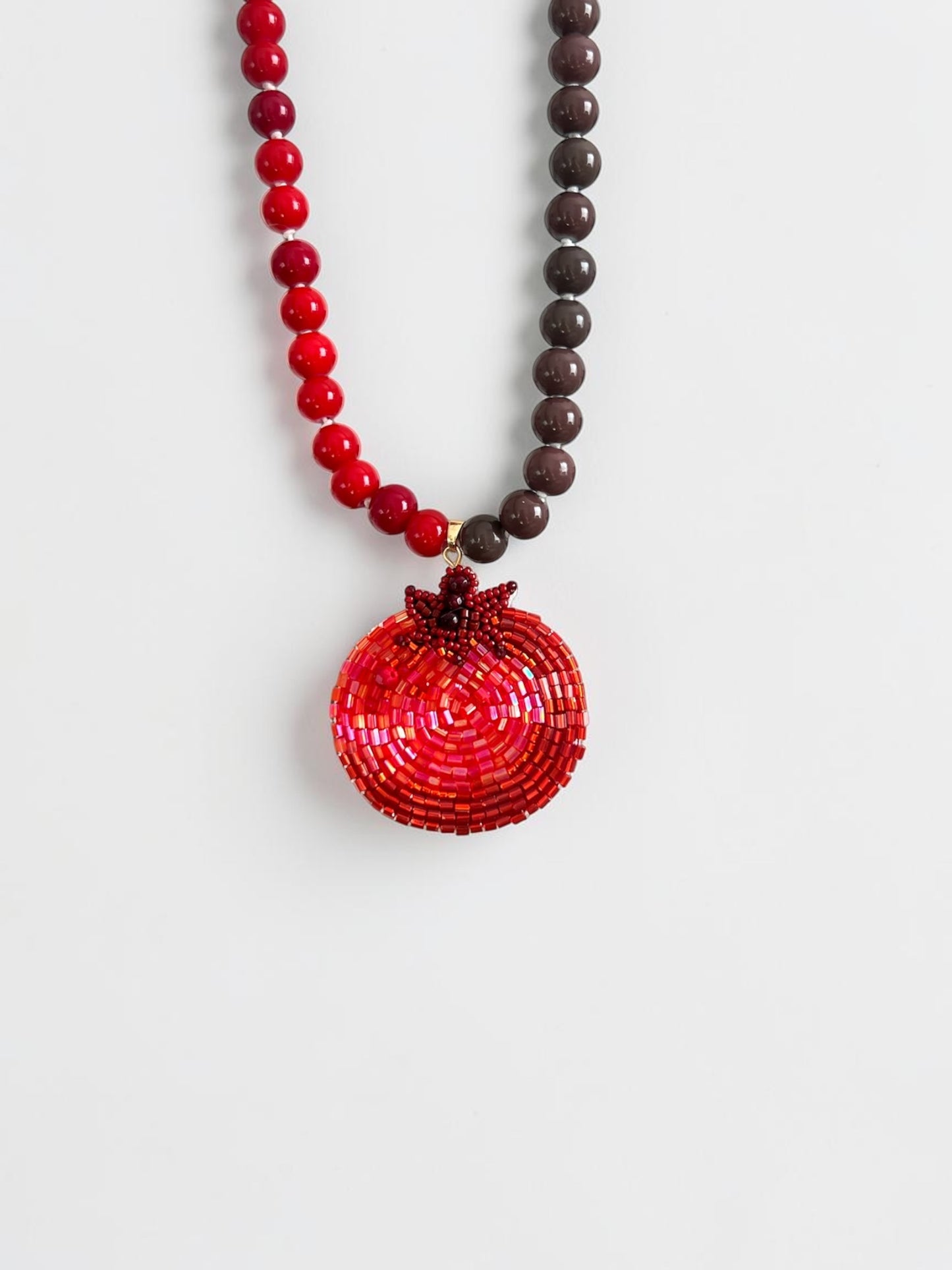 Collar bordado Tomate 🍅