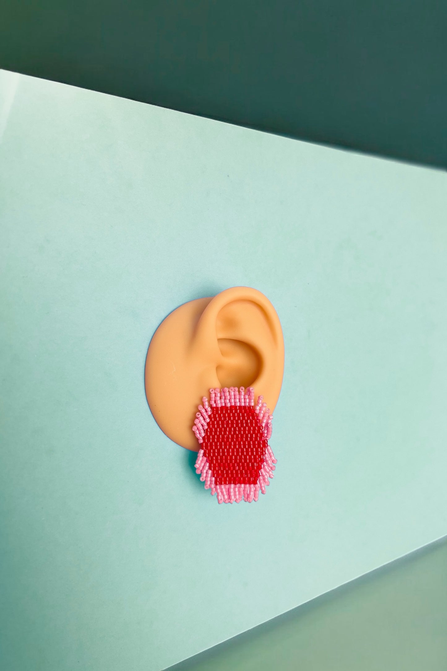 Aros Roppō en Rosado y Rojo